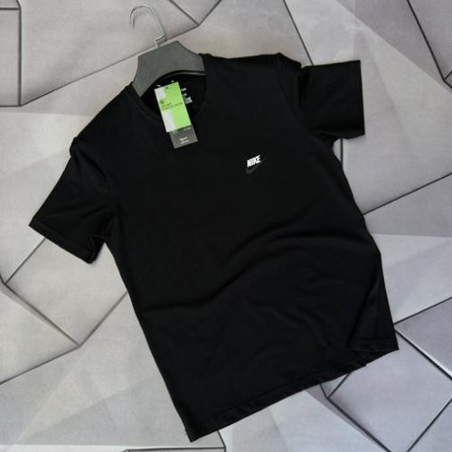 Футболка Rassul (S-2XL) 67010 black (лето) Rassul 67010 black