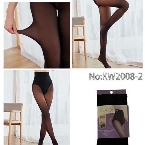 Колготы Redoor (48-54) KW2008-2 black (деми) Redoor KW2008-2 black