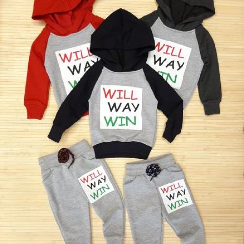 Костюм спорт Miki Maki (2-5) 1150 black (деми) Miki Maki 1150 black