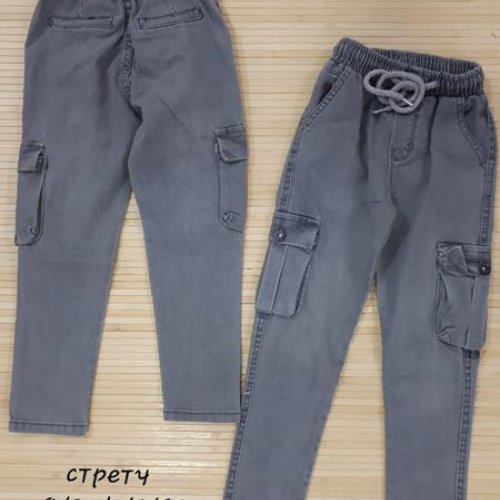 Штаны Miki Maki (8-12) 9402K-1 grey (деми) Miki Maki 9402K-1 grey