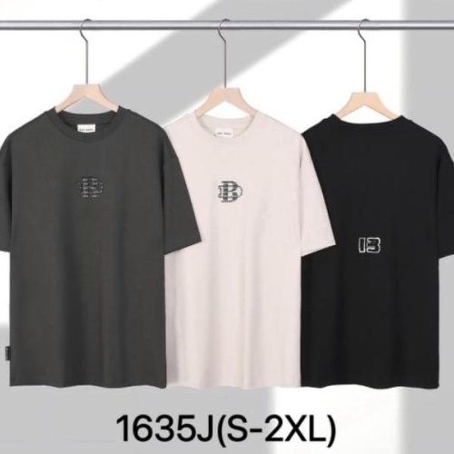 Футболка Ale-Ate (S-2XL) 1635J black (лето) Ale-Ate 1635J black
