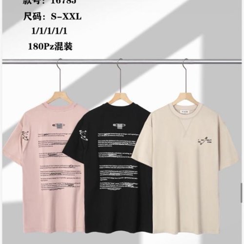 Футболка Ale-Ate (S-2XL) 1678J black (лето) Ale-Ate 1678J black
