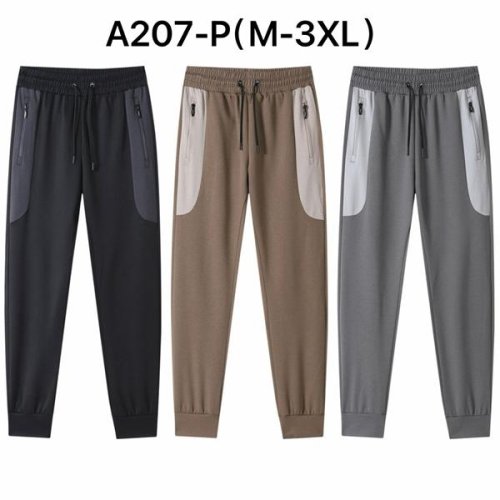 Штаны спорт Ale-Ate (M-3XL) A207P brown (деми) Ale-Ate A207P brown