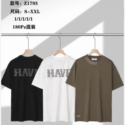 Футболка Ale-Ate (S-2XL) Z1793 white (лето) Ale-Ate Z1793 white