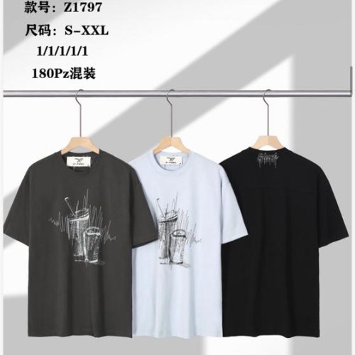 Футболка Ale-Ate (S-2XL) Z1797 black (лето) Ale-Ate Z1797 black