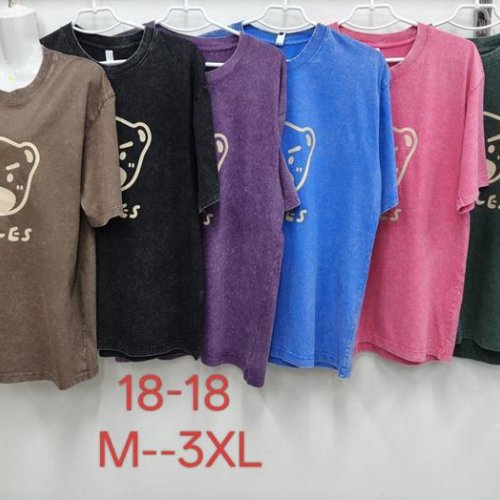 Футболка Xie (M-3XL) 18-18 black (лето) Xie 18-18 black
