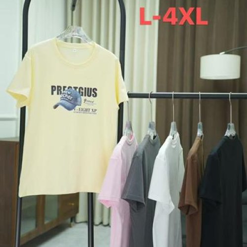 Футболка Xie (L-4XL) 20-6 yellow (лето) Xie 20-6 yellow