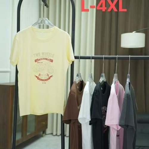 Футболка Xie (L-4XL) 2609 brown (лето) Xie 2609 brown