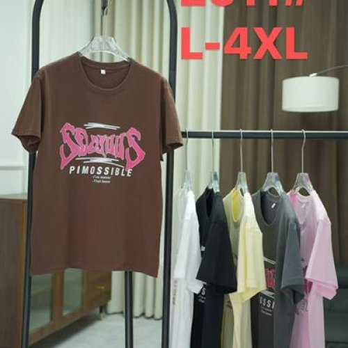 Футболка Xie (L-4XL) 2611 pink (лето) Xie 2611 pink