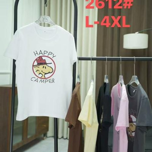 Футболка Xie (L-4XL) 2612 brown (лето) Xie 2612 brown