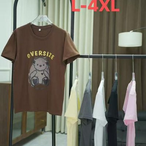 Футболка Xie (L-4XL) 2614 brown (лето) Xie 2614 brown