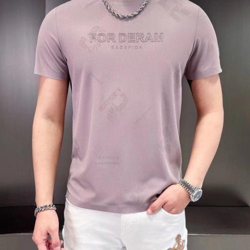 Футболка F.T.H (L-4XL) F1338 grey (лето) F.T.H F1338 grey