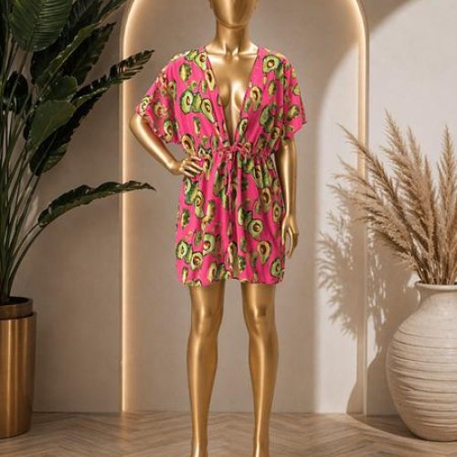 Халат Sun&Sea (120-160) A8022 fuchsia (лето) Sun&Sea A8022 fuchsia