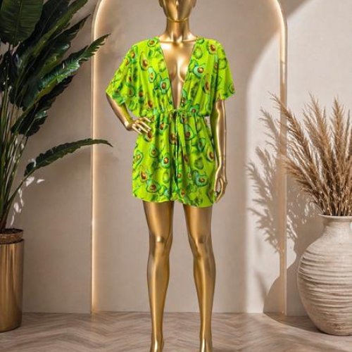 Халат Sun&Sea (120-160) A8022 salat (лето) Sun&Sea A8022 salat