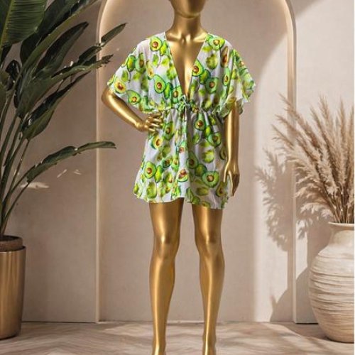 Халат Sun&Sea (120-160) A8022 white (лето) Sun&Sea A8022 white