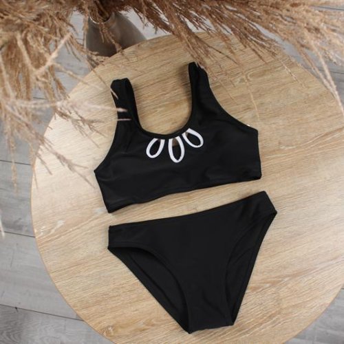 Купальник Sun&Sea (8-14) BH883 black (лето) Sun&Sea BH883 black