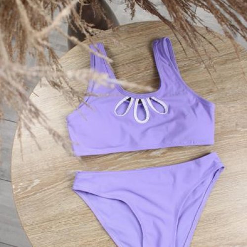 Купальник Sun&Sea (8-14) BH883 purple (лето) Sun&Sea BH883 purple
