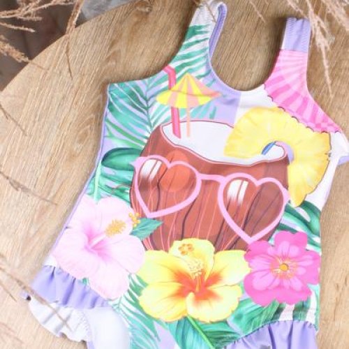 Купальник Sun&Sea (28-32) M312 purple (лето) Sun&Sea M312 purple