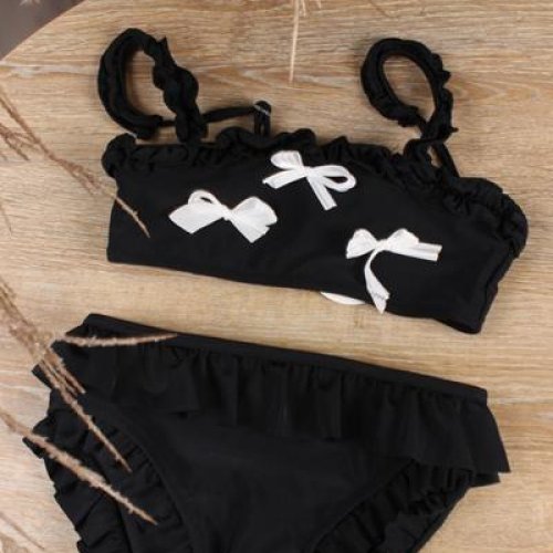 Купальник Sun&Sea (28-36) M388 black (лето) Sun&Sea M388 black