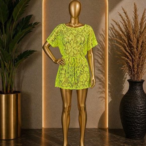 Платье Sun&Sea (S-L) M897 salat (лето) Sun&Sea M897 salat