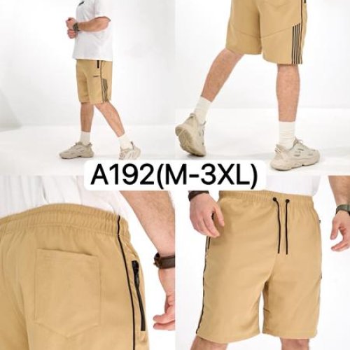 Шорты LiOpt (M-3XL) A192 beige (лето) LiOpt A192 beige