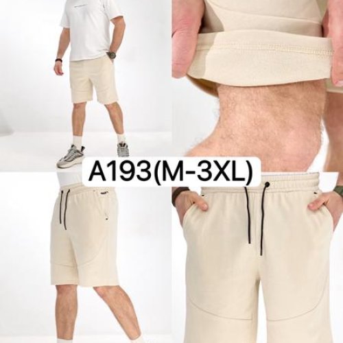 Шорты LiOpt (M-3XL) A193 beige (лето) LiOpt A193 beige