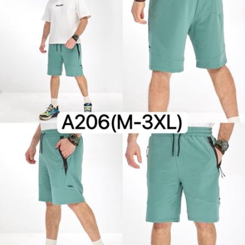 Шорты LiOpt (M-3XL) A206 l.green (лето) LiOpt A206 l.green