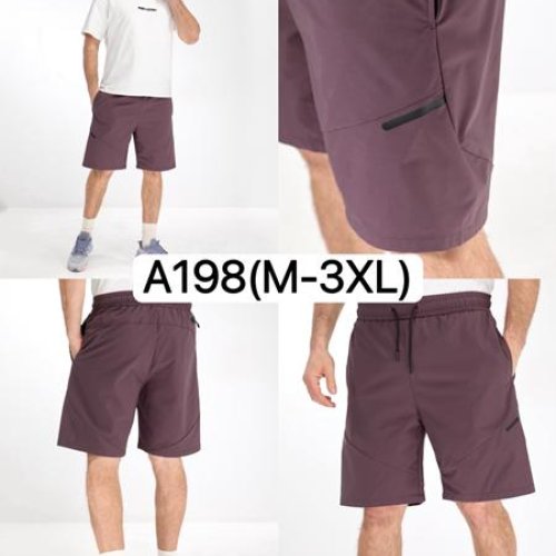 Шорты LiOpt (M-3XL) A198 wine (лето) LiOpt A198 wine