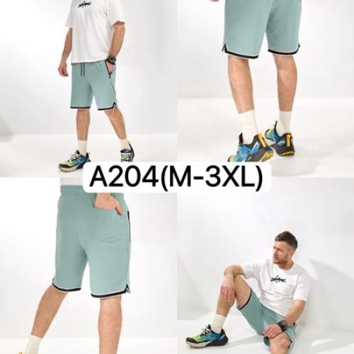 Шорты LiOpt (M-3XL) A204 l.blue (лето) LiOpt A204 l.blue