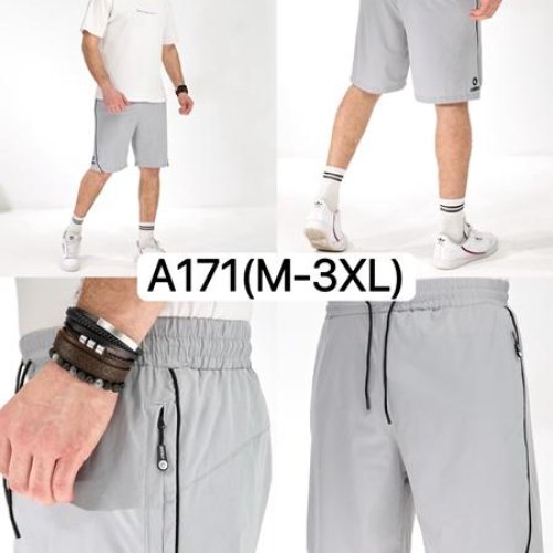 Шорты LiOpt (M-3XL) A171 l.grey (лето) LiOpt A171 l.grey