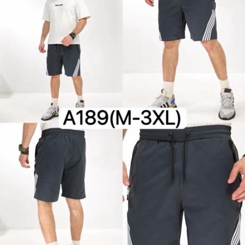 Шорты LiOpt (M-3XL) A189 grey (лето) LiOpt A189 grey