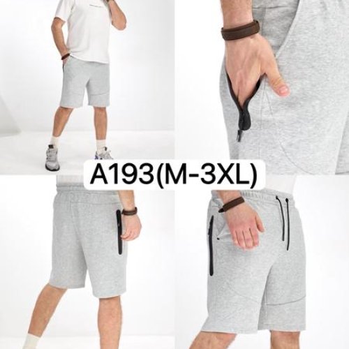 Шорты LiOpt (M-3XL) A193 l.grey (лето) LiOpt A193 l.grey