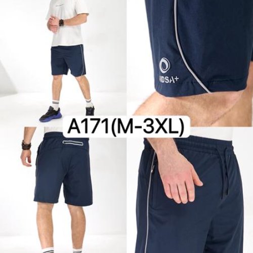 Шорты LiOpt (M-3XL) A171 navy (лето) LiOpt A171 navy