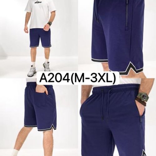 Шорты LiOpt (M-3XL) A204 navy (лето) LiOpt A204 navy