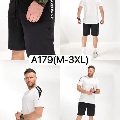 Костюм LiOpt (M-3XL) A179 white (лето) LiOpt A179 white