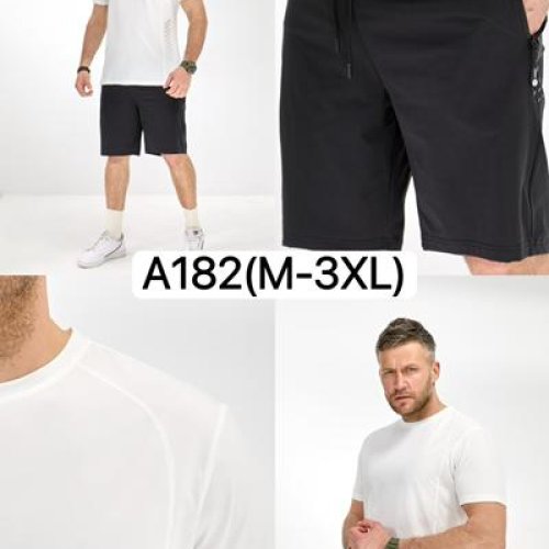 Костюм LiOpt (M-3XL) A182 white (лето) LiOpt A182 white