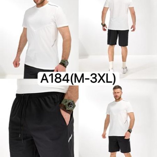 Костюм LiOpt (M-3XL) A184 white (лето) LiOpt A184 white