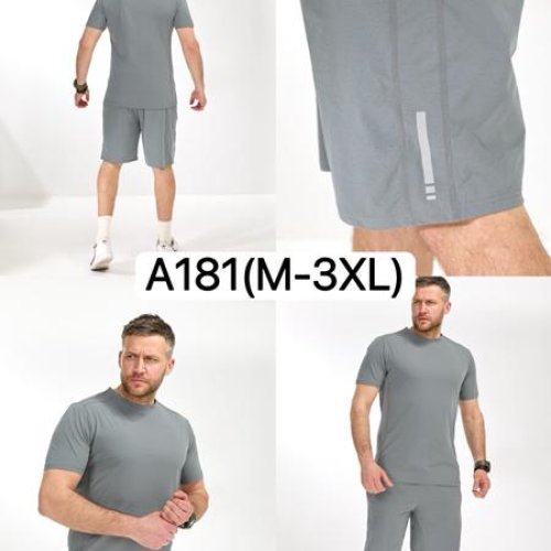 Костюм LiOpt (M-3XL) A181 l.grey (лето) LiOpt A181 l.grey