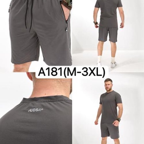 Костюм LiOpt (M-3XL) A181 grey (лето) LiOpt A181 grey