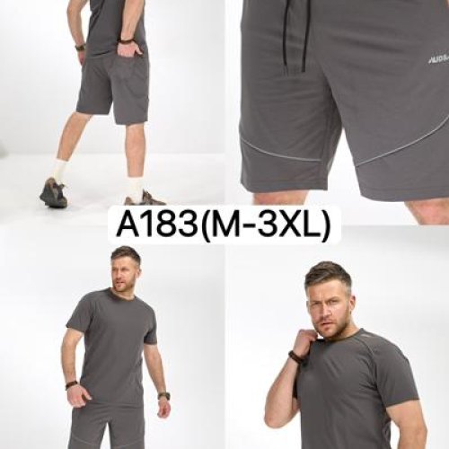 Костюм LiOpt (M-3XL) A183 grey (лето) LiOpt A183 grey