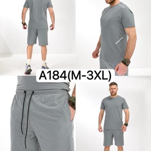 Костюм LiOpt (M-3XL) A184 l.grey (лето) LiOpt A184 l.grey