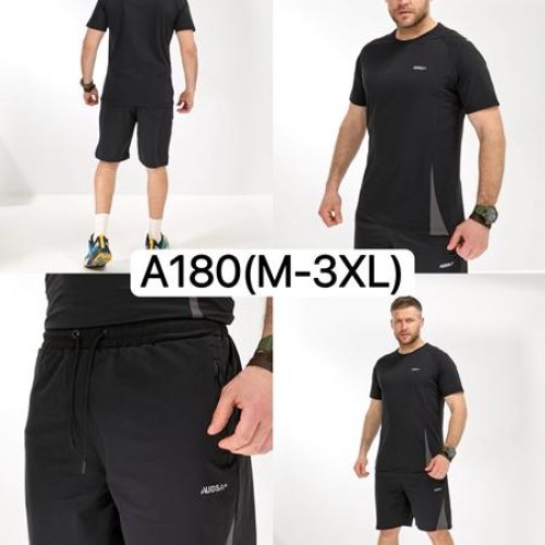 Костюм LiOpt (M-3XL) A180 black (лето) LiOpt A180 black