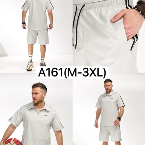 Костюм LiOpt (M-3XL) A161 l.grey (лето) LiOpt A161 l.grey