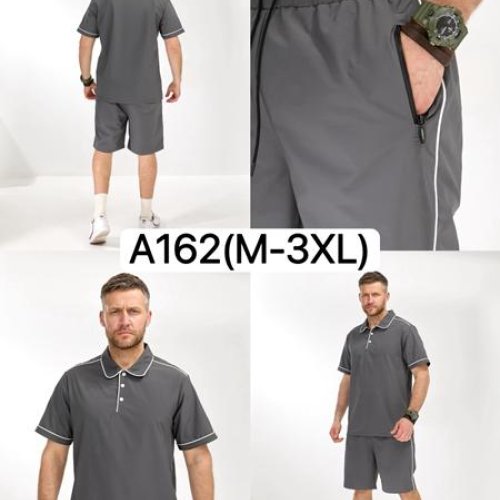 Костюм LiOpt (M-3XL) A162 grey (лето) LiOpt A162 grey