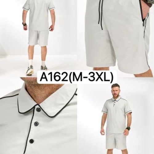 Костюм LiOpt (M-3XL) A162 l.grey (лето) LiOpt A162 l.grey