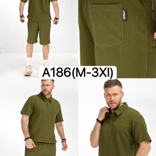 Костюм LiOpt (M-3XL) A186 khaki (лето) LiOpt A186 khaki