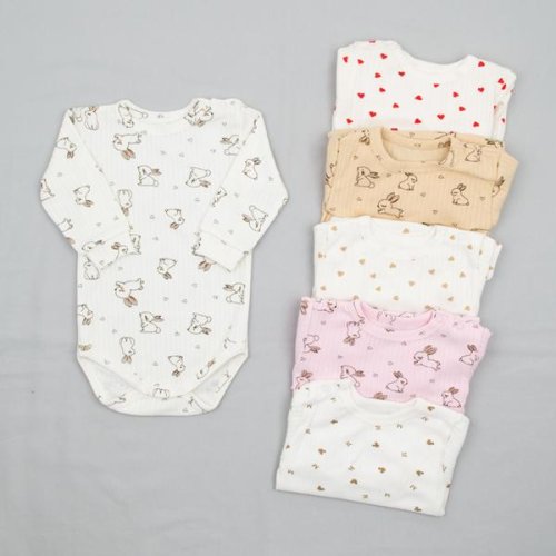 Боди Webi (68-80) 47-28-1 white-beige (деми) Webi 47-28-1 white-beige