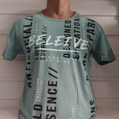 Футболка Panda (S-2XL) 1803 mint (лето) Panda 1803 mint