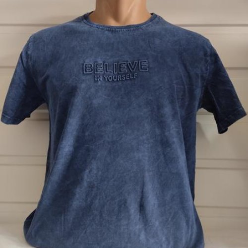 Футболка Panda (M-3XL) 1813 blue (лето) Panda 1813 blue