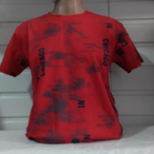 Футболка Panda (S-2XL) 1815 red (лето) Panda 1815 red